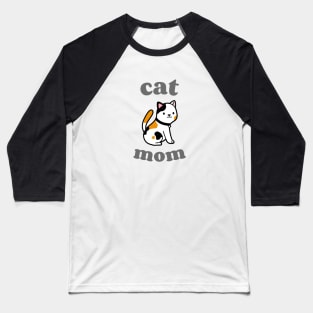 Cat Mom - Spots Baseball T-Shirt